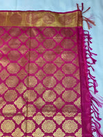 Multi-colored Vegan Silk Saree